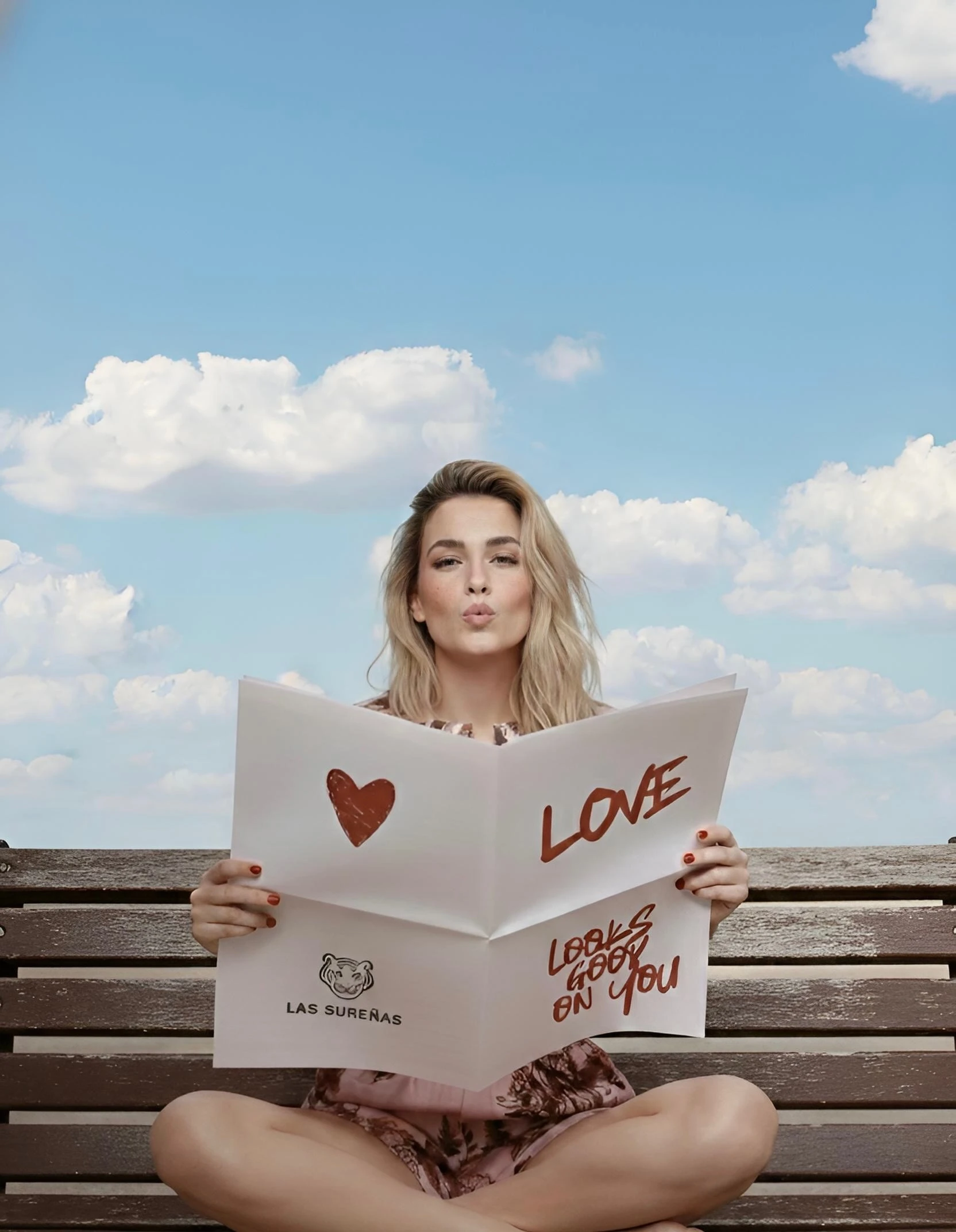 Social media content — Love looks good on you